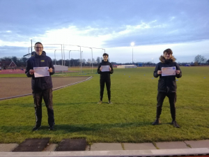 Drie nieuwe baanatletiek trainers Drie nieuwe baanatletiek trainers