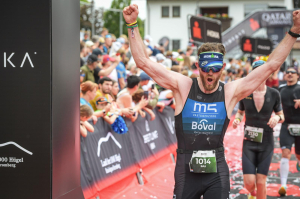 Bas Dekker deelname aan Kraichgau halve trialton