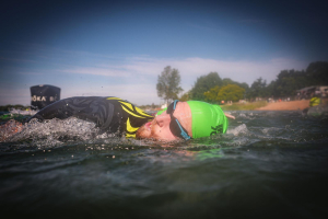 Bas Dekker deelname aan Kraichgau halve trialton